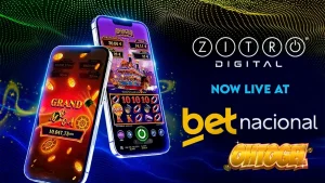 Tampilan antarmuka permainan slot digital di perangkat seluler