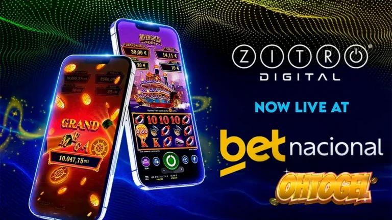 Tampilan antarmuka permainan slot digital di perangkat seluler